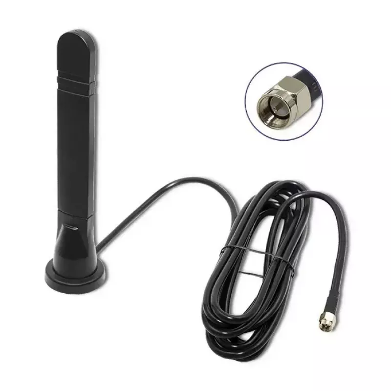 Antenna omnidirezionale 5G-LTE QOLTEC 57033 Dualband 8 dBi per interni