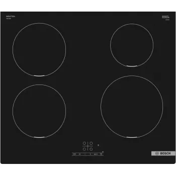 Piano cottura Bosch PIE611BB5E nero da incasso 60 cm piano a induzione a zone 4 zone