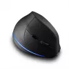 Mouse verticale wireless MEDIA-TECH MT1123, nero, 2400 DPI, 5 tasti, ricevitore RF-USB
