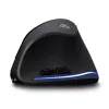 Mouse verticale wireless MEDIA-TECH MT1123, nero, 2400 DPI, 5 tasti, ricevitore RF-USB