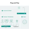 Switch non gestito TP-Link TL-SX105 5 porte 10G da scrivania