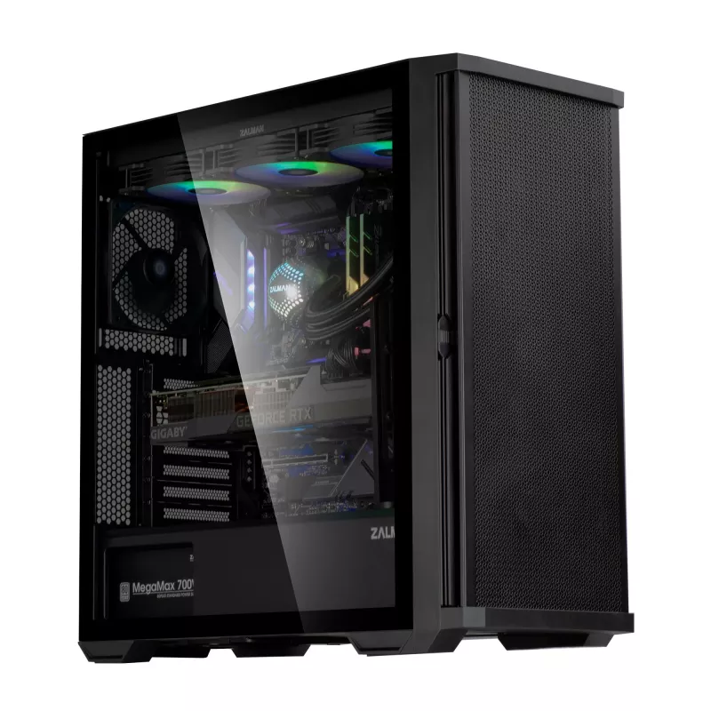 Zalman Z10 Case per computer Midi-Tower nero