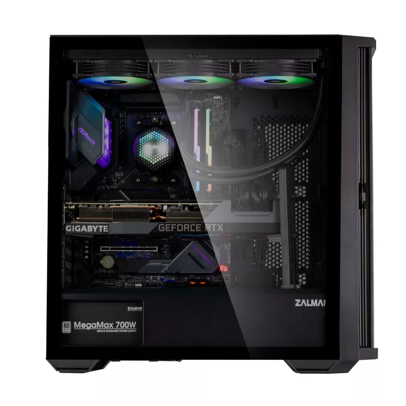 Zalman Z10 Case per computer Midi-Tower nero