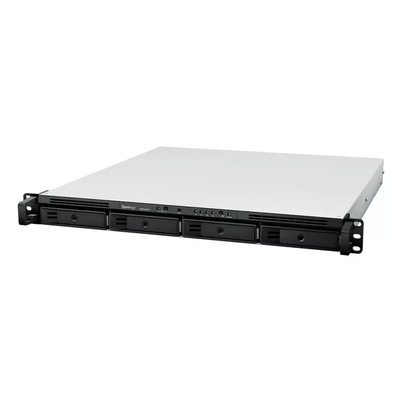 SYNOLOGY Rack Station RS822RP+ 1U 4-Bay NAS Server Barebone con alimentatore ridondante