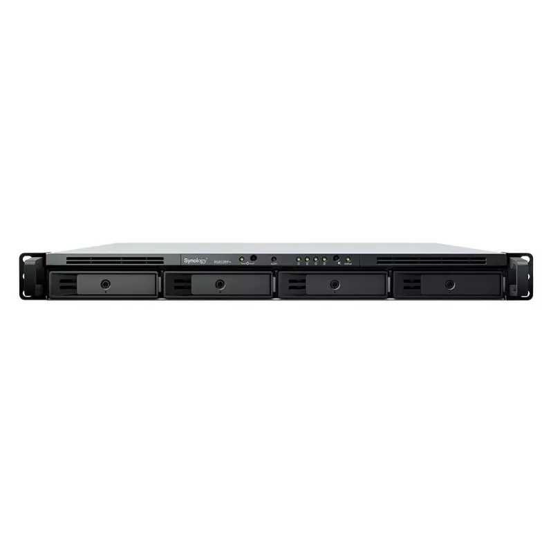 SYNOLOGY Rack Station RS822RP+ 1U 4-Bay NAS Server Barebone con alimentatore ridondante