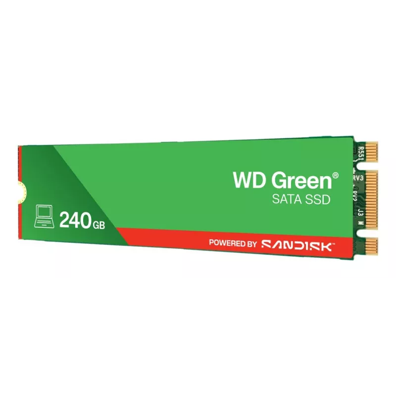 SSD WESTERN DIGITAL – WD Green – 240 GB – SATA 6 Gb/s – M.2 2280