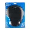 Tappetino per mouse SAVIO MP-01B con poggiapolsi in gel, spessore 3 mm, 230×190 mm, nero