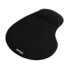 Tappetino per mouse SAVIO MP-01B con poggiapolsi in gel, spessore 3 mm, 230×190 mm, nero