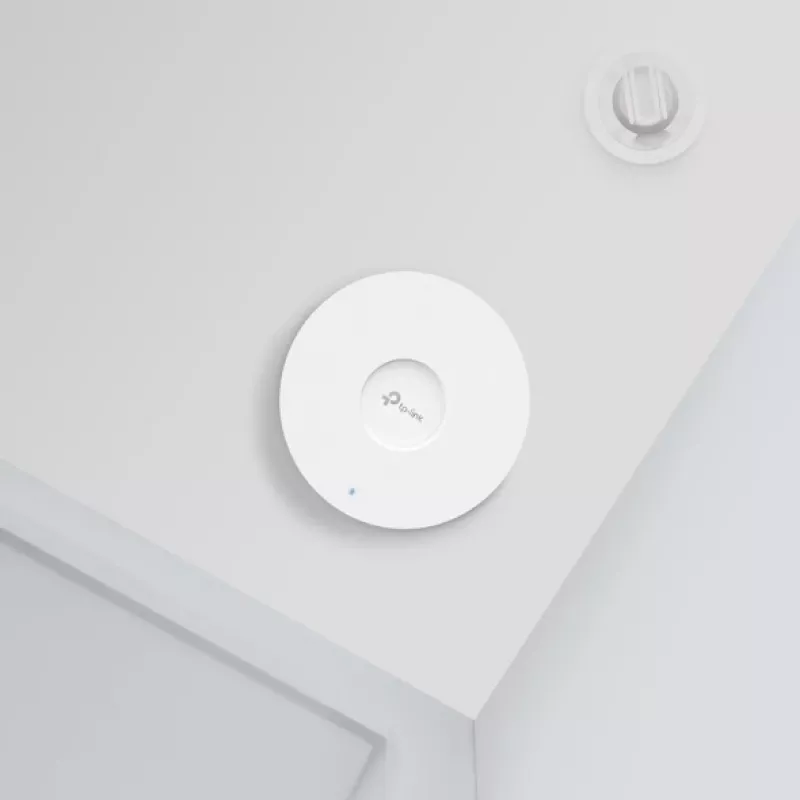 TP-Link Omada AX3000 Access Point WiFi 6 da soffitto, 2,4 GHz, 5 GHz, 2976 Mbit/s, HTTPS, SNMP, SNMPv2, SNMPv3, SSH, WPA, WPA2, WPA3, 10/100/1000 Mbit/s