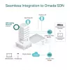 TP-Link Omada AX3000 Access Point WiFi 6 da soffitto, 2,4 GHz, 5 GHz, 2976 Mbit/s, HTTPS, SNMP, SNMPv2, SNMPv3, SSH, WPA, WPA2, WPA3, 10/100/1000 Mbit/s