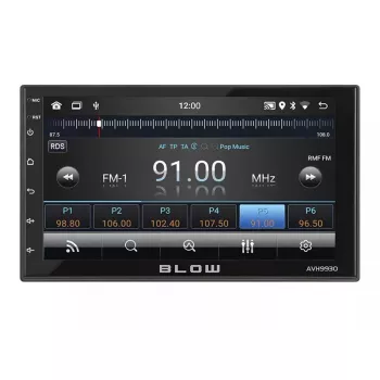Lettore multimediale per auto BLOW AVH-9930 nero 200 W Wi-Fi Bluetooth