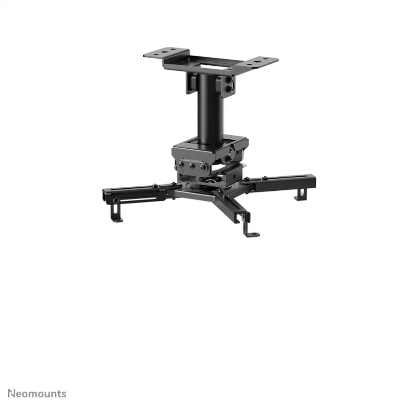 Supporto da soffitto per proiettore Neomounts CL25-530BL1 - altezza 25,5 cm - installazione semplice - completamente orientabile