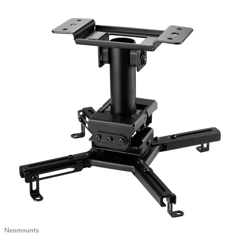 Supporto da soffitto per proiettore Neomounts CL25-530BL1 - altezza 25,5 cm - installazione semplice - completamente orientabile