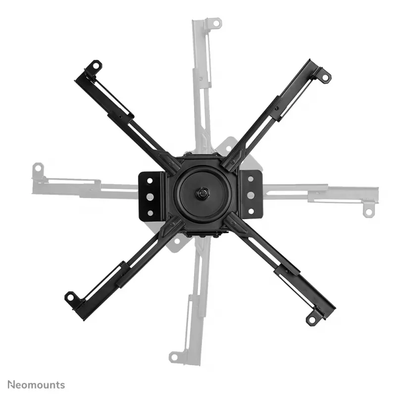 Supporto da soffitto per proiettore Neomounts CL25-530BL1 - altezza 25,5 cm - installazione semplice - completamente orientabile