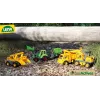 Camion ribaltabile Lena EcoActives, camion, ribaltabile, 2 anno/i, plastica, legno, nero, giallo