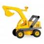 Escavatore Lena EcoActives 04211 plastica legno nero grigio giallo