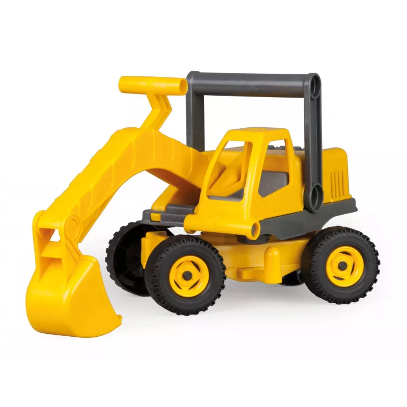 Escavatore Lena EcoActives 04211 plastica legno nero grigio giallo