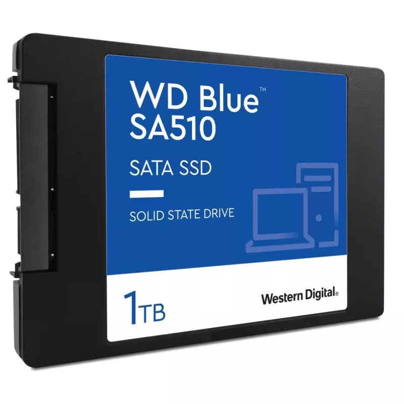 SSD WESTERN DIGITAL - WD Blue SA510 - 1 TB - SATA 6 Gb/s - 2,5 pollici - case 7 mm