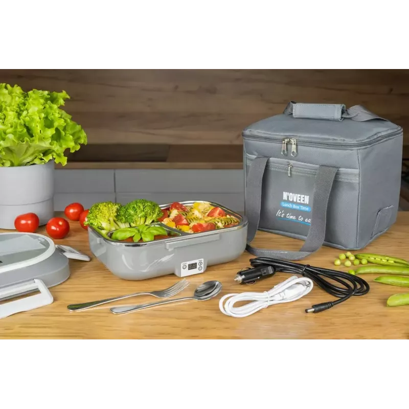 Noveen LB640 Lunch box elettrico, grigio scuro