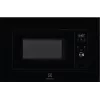 Microonde da incasso Electrolux LMS2203EMK, 700 W, 5 livelli di potenza, piatto rotante 24,5 cm, display LED, interno in acciaio inox, nero