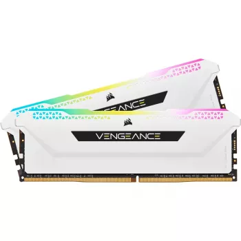 Memoria CORSAIR 32GB DDR4 3200MHz C16 (2x16GB) Vengeance RGB Pro bianco
