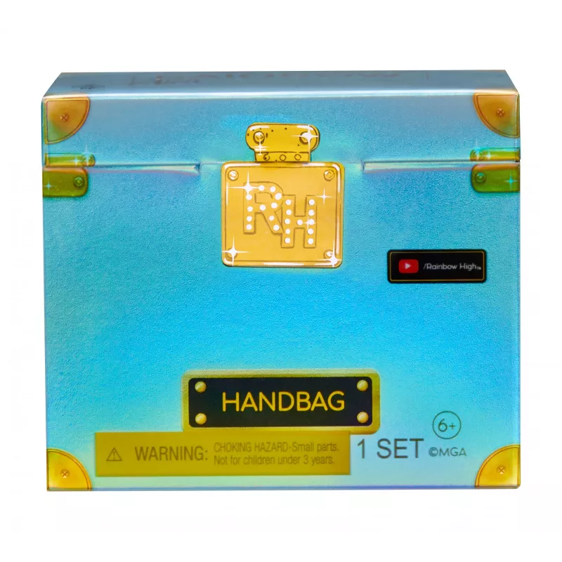Rainbow High Accessories Studio Serie 1, assortimento H in PDQ borsa bambola
