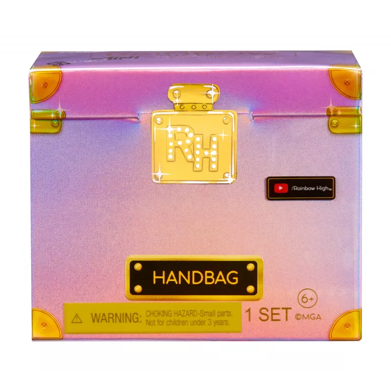 Rainbow High Accessories Studio Serie 1, assortimento H in PDQ borsa bambola
