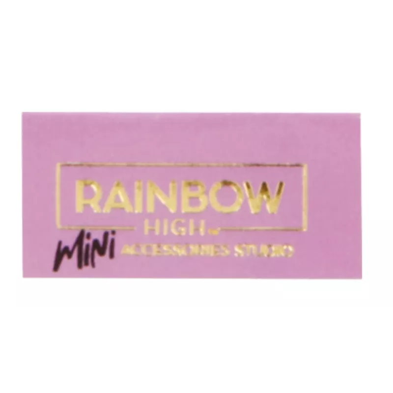 Rainbow High Accessories Studio Serie 1, assortimento H in PDQ borsa bambola