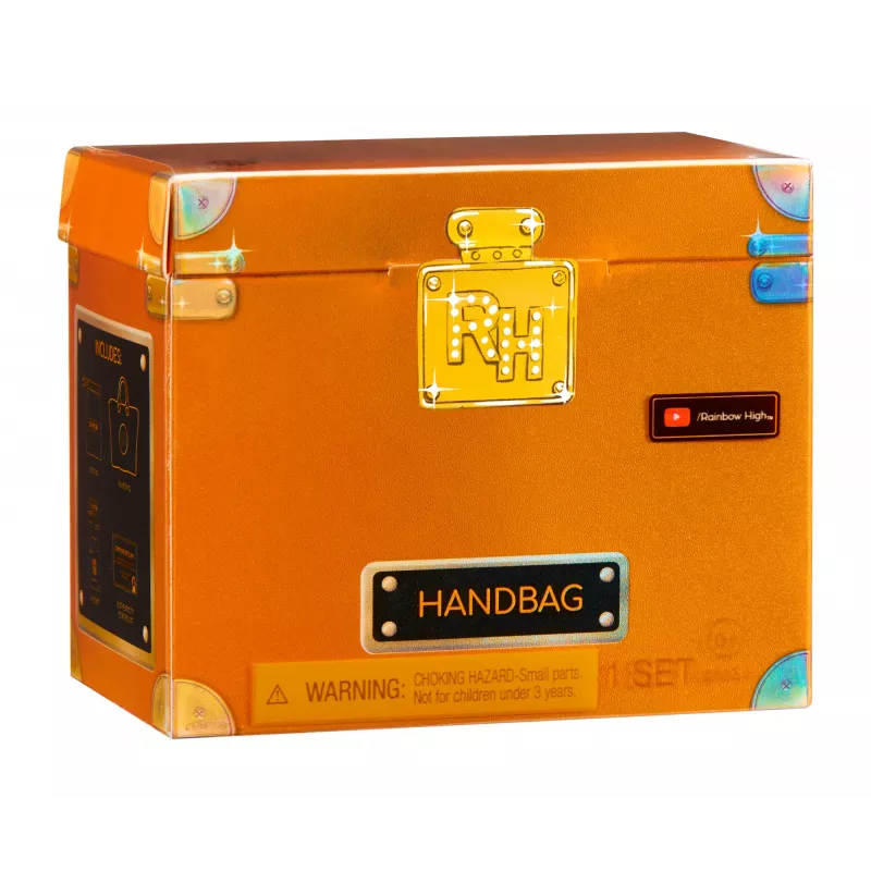 Rainbow High Accessories Studio Serie 1, assortimento H in PDQ borsa bambola