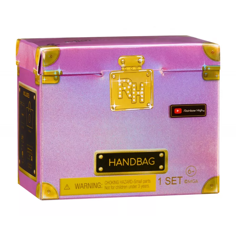 Rainbow High Accessories Studio Serie 1, assortimento H in PDQ borsa bambola