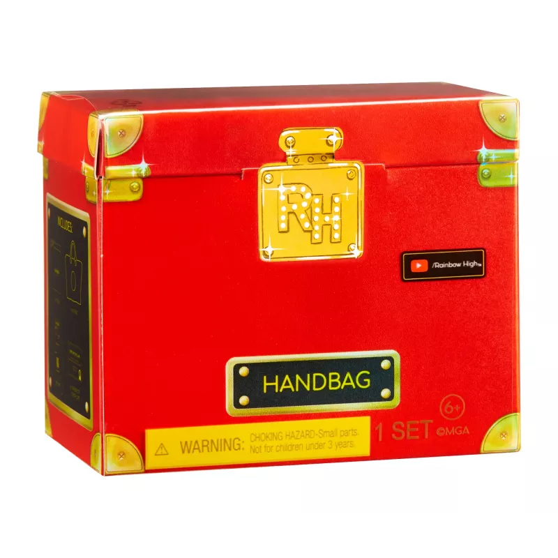 Rainbow High Accessories Studio Serie 1, assortimento H in PDQ borsa bambola