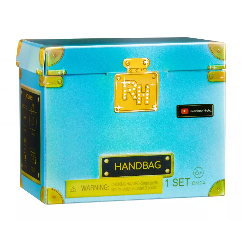 Rainbow High Accessories Studio Serie 1, assortimento H in PDQ borsa bambola