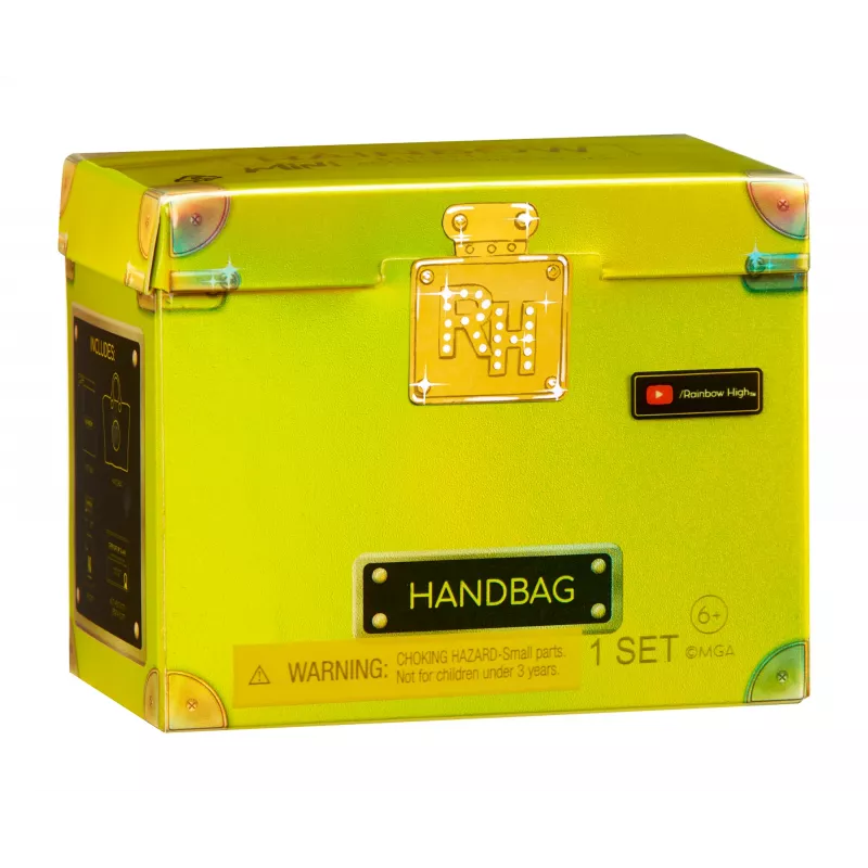 Rainbow High Accessories Studio Serie 1, assortimento H in PDQ borsa bambola