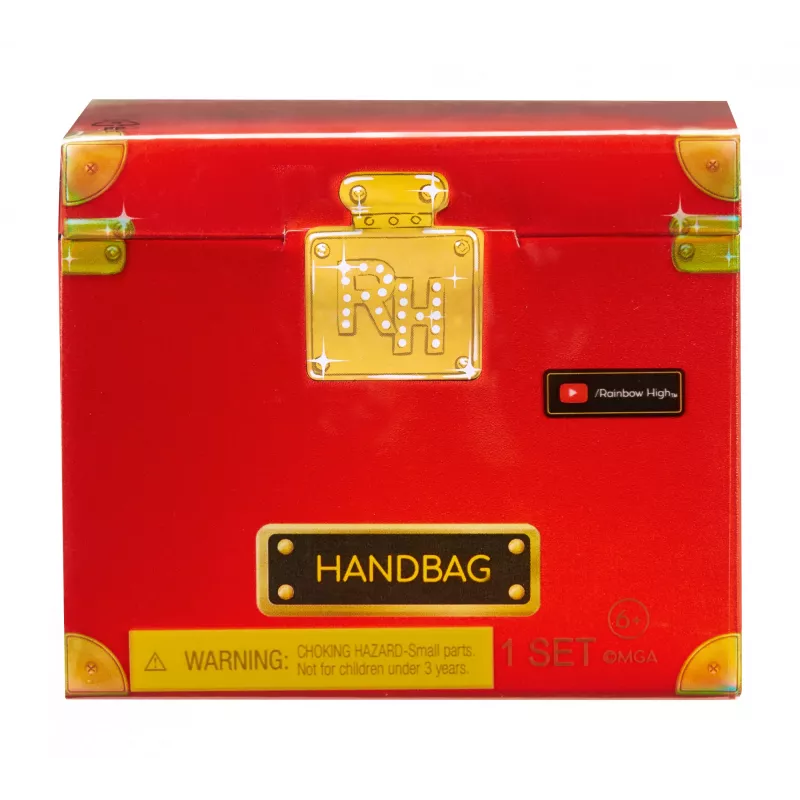 Rainbow High Accessories Studio Serie 1, assortimento H in PDQ borsa bambola