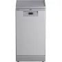 Lavastoviglie slim Beko BDFS15020X, 10 coperti, 45 cm, 47 dB, 5 programmi, motore inverter