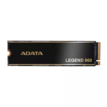 SSD M.2 1 TB ADATA LEGEND 960 PCIe 4.0 NVMe, 7400/6000 MB/s, 3D NAND, SMI SM2264, crittografia hardware, dissipatore