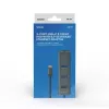 Hub USB-C SAVIO AK-57 con 3× USB-A, RJ-45 Gigabit Ethernet (5000 Mbit/s), alluminio grigio