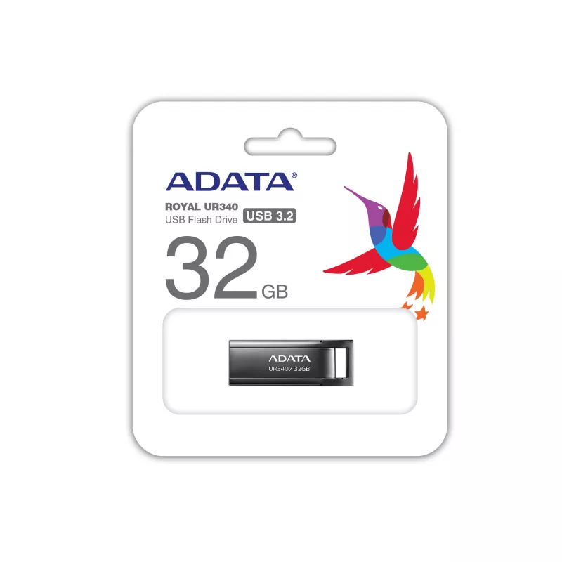 Chiavetta USB ADATA UR340 32 GB USB Type-A 3.2 Gen 1 (3.1 Gen 1) nero