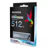 Chiavetta USB ADATA UE800 512 GB USB Type-C 3.2 Gen 2 (3.1 Gen 2) argento