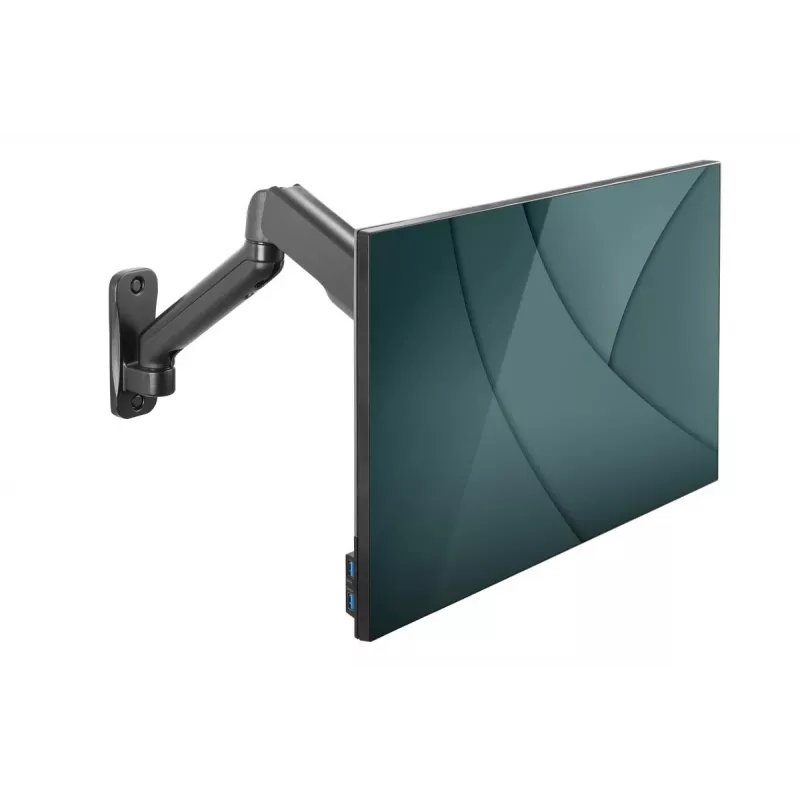Supporto a parete a gas singolo per monitor DIGITUS 32