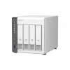 NAS QNAP TS-433 Tower ARM Cortex-A55 4 GB 0 TB QNAP QTS bianco