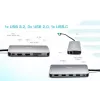 Dock i-tec USB 3.0 USB-C/Thunderbolt 3x Display Metal Nano con LAN + Power Delivery 100 W