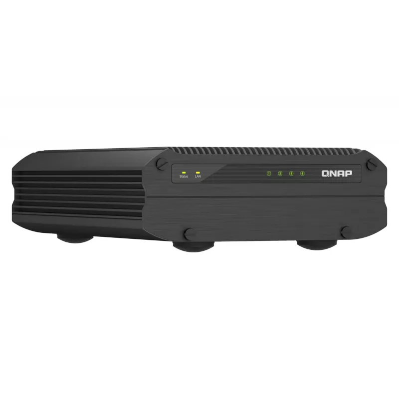 NAS QNAP TS-I410X Tower Intel Atom® x6425E 8 GB 0 TB QNAP QTS nero