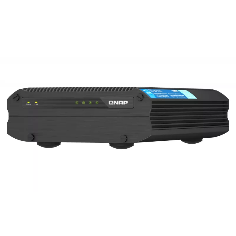 NAS QNAP TS-I410X Tower Intel Atom® x6425E 8 GB 0 TB QNAP QTS nero