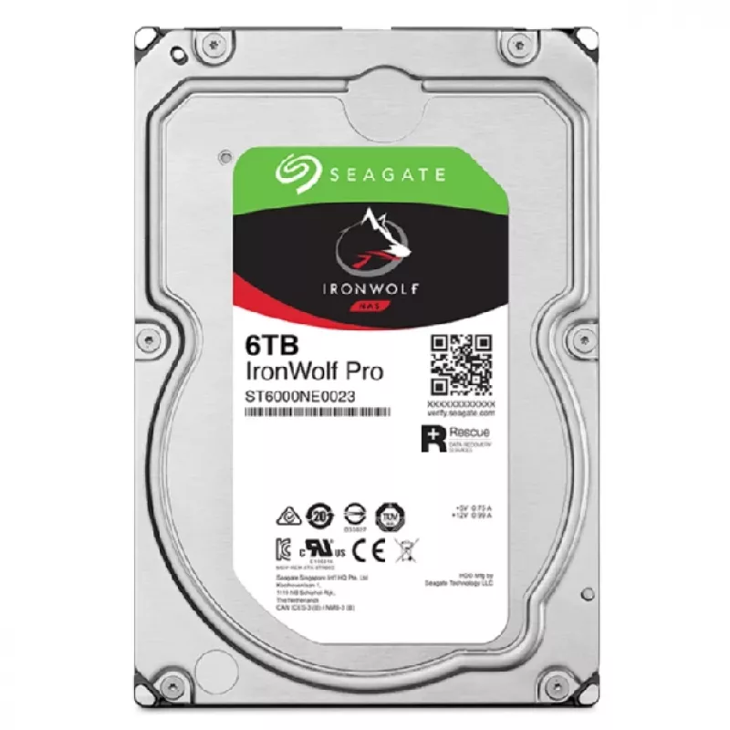 Disco fisso interno Seagate IronWolf Pro ST6000NT001 6 TB 7200 RPM 256 MB 3,5