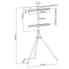Supporto da terra per TV TECHLY ICA-TR18SAM per 45