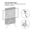 Supporto da terra per TV TECHLY ICA-TR18SAM per 45