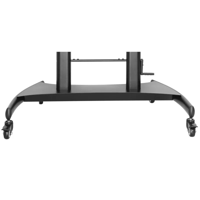 Carrello supporto da terra in acciaio Techly con sostegno regolabile in altezza per TV da 60'' a 100''