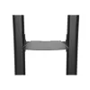 Carrello supporto da terra in acciaio Techly con sostegno regolabile in altezza per TV da 60'' a 100''