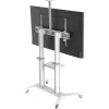 Carrello/supporto multimediale Techly ICA-TR49W bianco per schermo piatto